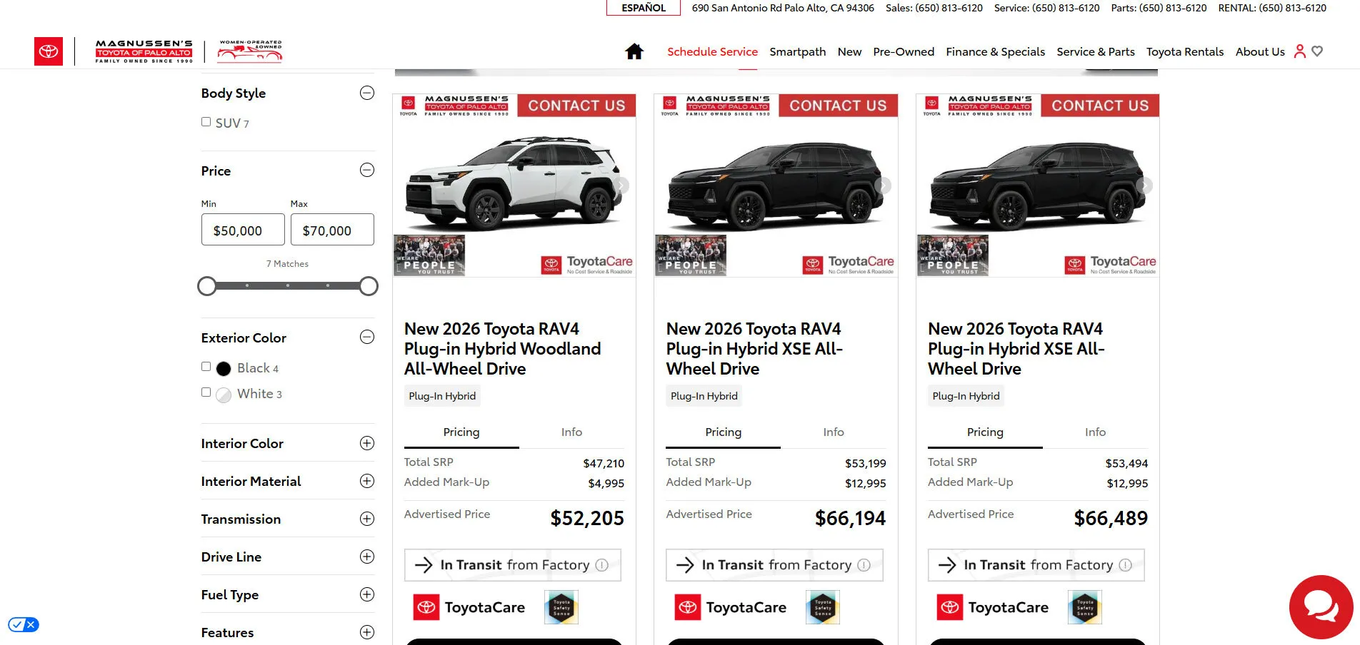 Toyota RAV4 Hybrid dealer markups